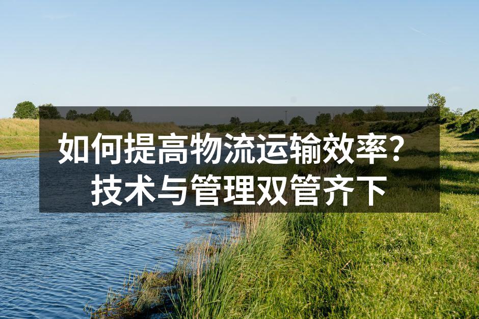 物流运输现场实况