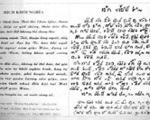 Hành trình đi tìm chữ Khoa Đẩu - Phần 1